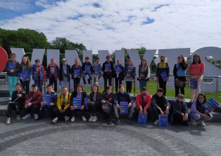 Учні КЗ "Зарванецька гімназія" в рамках тижня навчальних екскурсій відвідали ІТ академію Шаг у місті Вінниця