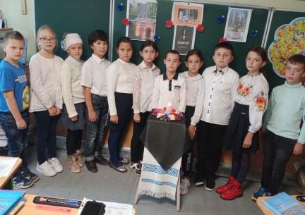 Національний урок пам’яті до роковин трагедії в Бабиному Яру в КЗ «Зарванецька гімназія»