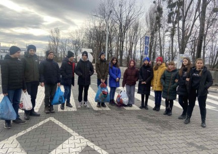 Учні 8 та 9 класу, відвідали притулок для тварин «Планета» у м. Вінниця.