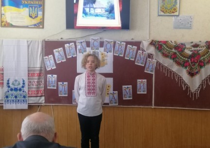 У КЗ "Зарванецька гімназія" проведено І етап конкурсу на краще декламування творів Тараса Шевченка.