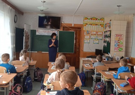 Вивчаємо математику у 1 класі (вчитель Шаблиста Н.П.)