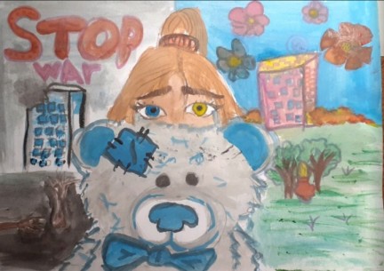 Діти України хочуть миру! Ні-війні! Роботи виконали учні 4 класу. Вчителі Семенчук В.А. та Ковтун Г.П.