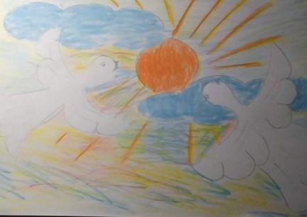 Діти України хочуть миру! Ні-війні! Роботи виконали учні 4 класу. Вчителі Семенчук В.А. та Ковтун Г.П.