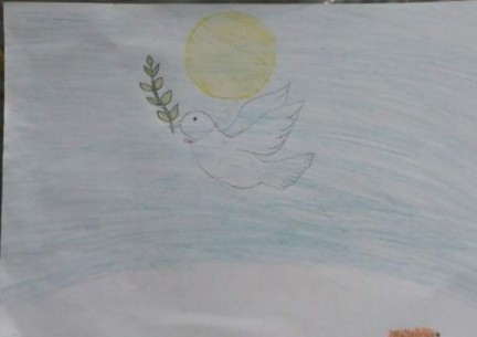 Діти України хочуть миру! Ні-війні! Роботи виконали учні 4 класу. Вчителі Семенчук В.А. та Ковтун Г.П.