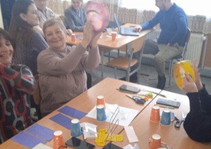 Майстер -клас керівника гуртка музичного мистецтва Довгань М.В. "Музичні прийоми – спосіб формування творчої особистості учня" для педпрацівників гімназії.