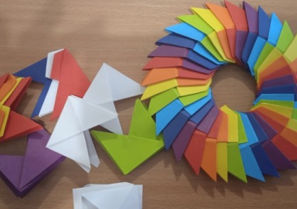 Майстер - клас керівника гуртка декоративно - ужиткового мистецтва Добрянської В.В. "Гурток - спосіб формування творчої особистості учня" для педпрацівників гімназії.