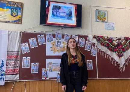 У КЗ "Зарванецька гімназія" проведено І етап конкурсу на краще декламування творів Тараса Шевченка.