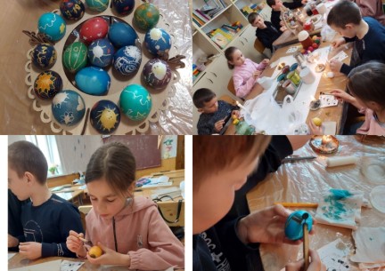 Раді вітати Вас, друзі! Хочемо поділитися нашими успіхами у розписі Великодніх писанок,який відбувся 21 квітня 2023 року!