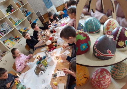 Раді вітати Вас, друзі! Хочемо поділитися нашими успіхами у розписі Великодніх писанок,який відбувся 21 квітня 2023 року!