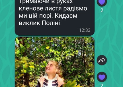 Сьогодні 10 листопада у 2 класі відбувся тематичний вечір : Краса української мови та поезії - окраса рідного краю восени!