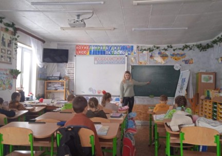 "How old are you?" Урок у 1 класі.