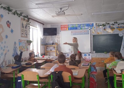 "How old are you?" Урок у 1 класі.