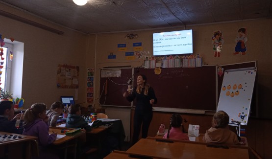 Урок української мови у 4 класі. Вч. Марценюк Т.О.