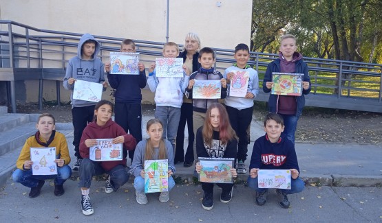 Відповідно до плану проведення Місячника цивільного захисту вчитель образотворчого мистецтва, Довгань Маргарита Володимирівна,провела конкурс малюнків «Безпечна поведінка – запорука здорового та щасливого життя», для учнів 5 - 6 класів.