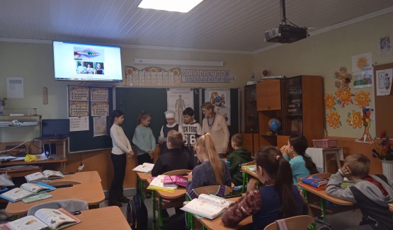 Урок ЯДС у 4 класі. Вч. Семенчук В.А