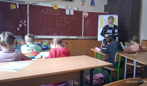 Дію ділення вивчали на уроці математики у 2 класі. Вч. Курдибаха Н.Б.