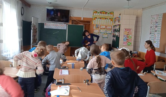 Вивчаємо математику у 1 класі (вчитель Шаблиста Н.П.)