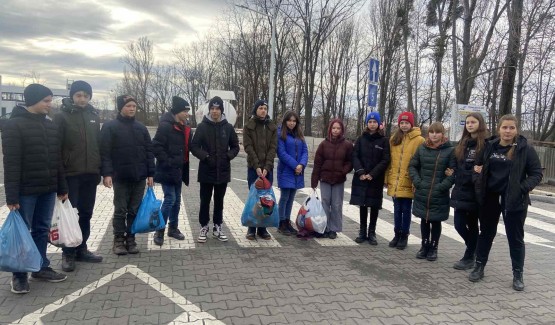 Учні 8 та 9 класу, відвідали притулок для тварин «Планета» у м. Вінниця.