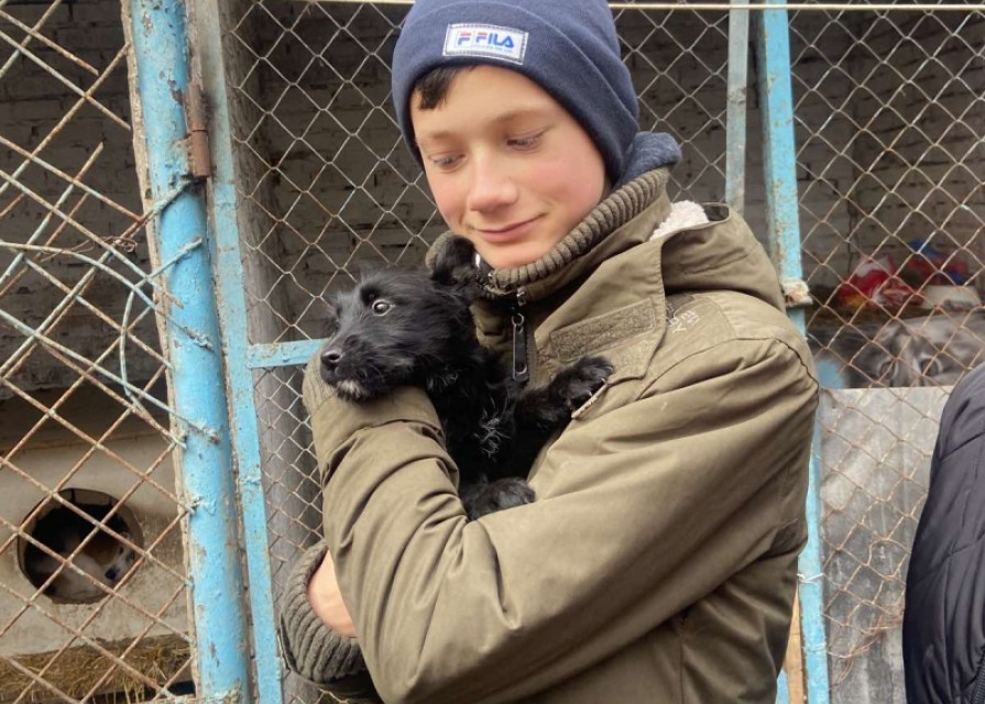 Учні 8 та 9 класу, відвідали притулок для тварин «Планета» у м. Вінниця.