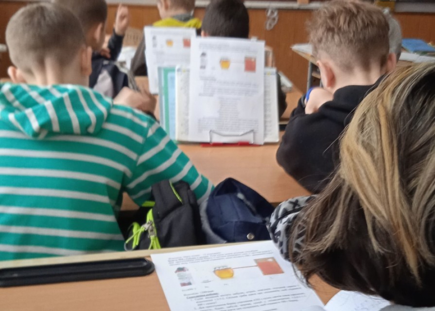 Урок математики у 6 класі. Вч. Матвієва Г.В.