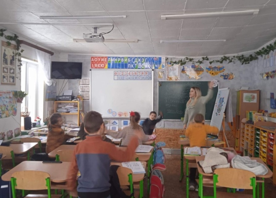 "How old are you?" Урок у 1 класі.