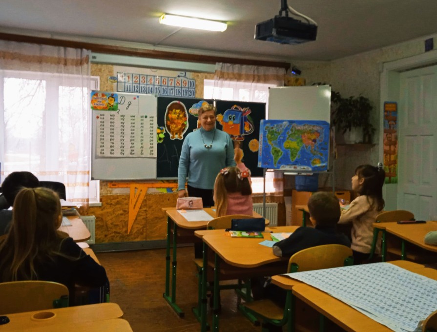 Урок ЯДС у 1 класі. Вч. Курдибаха Н.Б.