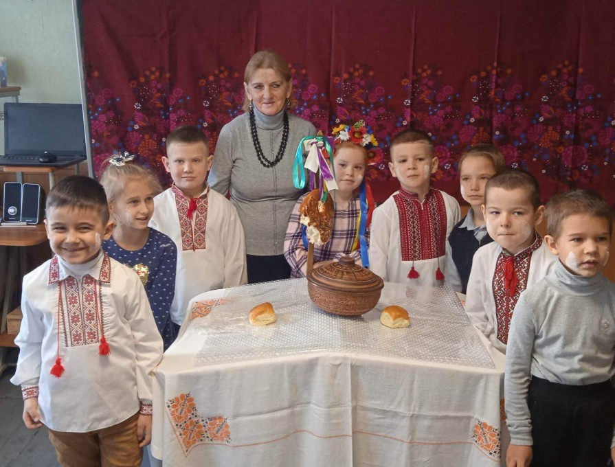 13 грудня свято Андрія,а в народі Калита, не оминуло учнів 1 класу.