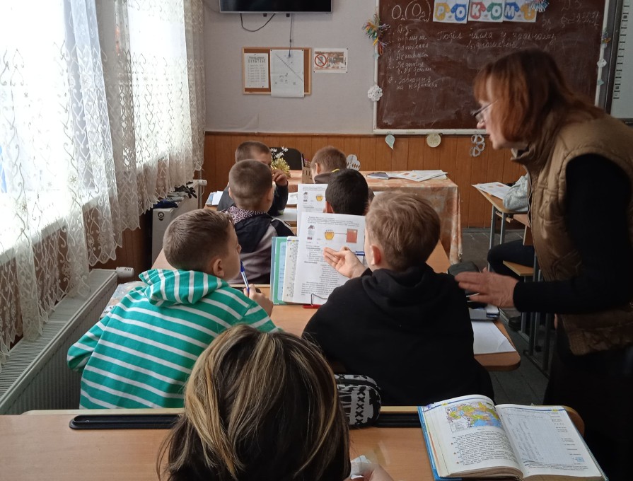 Урок математики у 6 класі. Вч. Матвієва Г.В.