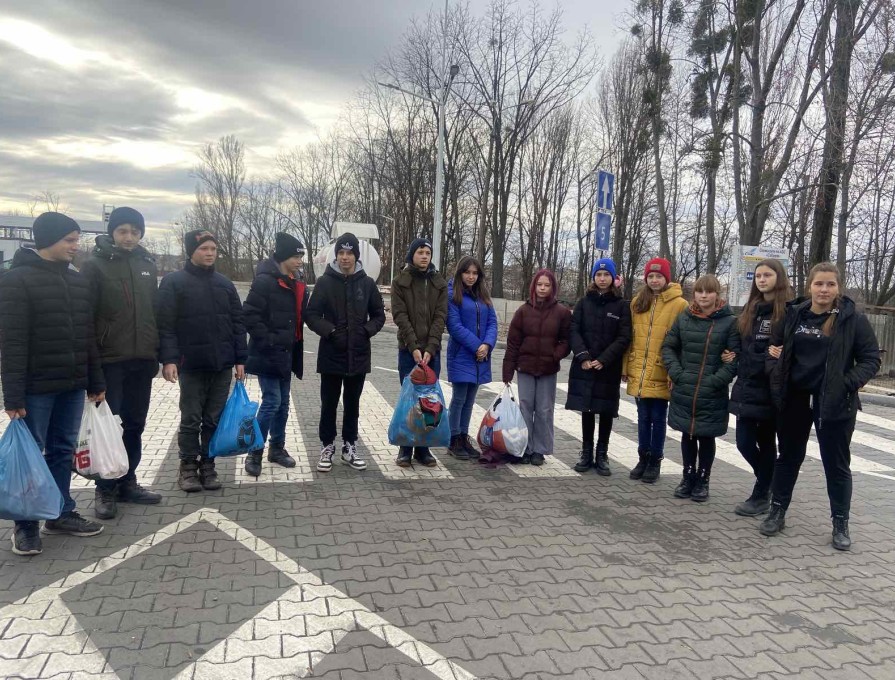 Учні 8 та 9 класу, відвідали притулок для тварин «Планета» у м. Вінниця.